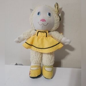 Vintage The Get Along Gang Woolma Lamb Plush Tomy 1984